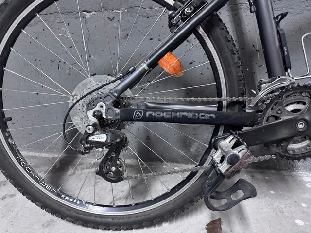 Bicicleta Rockrider Gris