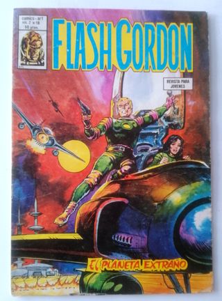 LOTE FLASH GORDON COMICS - ART   9 comics tebeos