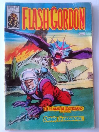 LOTE FLASH GORDON COMICS - ART   9 comics tebeos