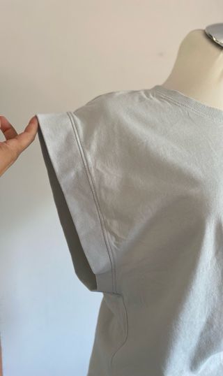 Camiseta Zara Verde Talla M