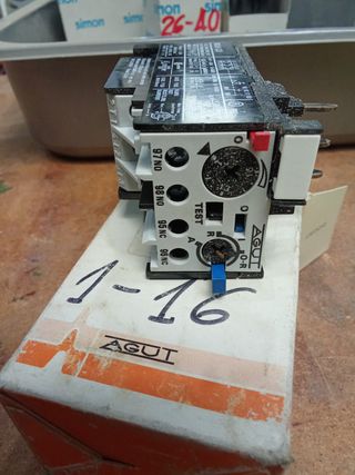 Relé AGUT REGULACION 1 A 1,6 PROTECCION MOTOR