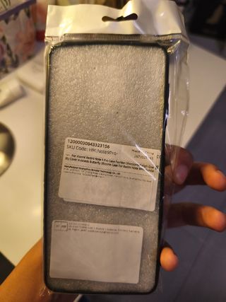 Funda Xiaomi Redmi Note 9 Pro Mariposa Azul