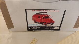 Kit Modeltrans Autobomba Ebro B-35 1961