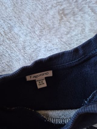 Completo neonato felpa e jeans