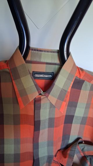 Antica Bottega Camicia Uomo Quadri