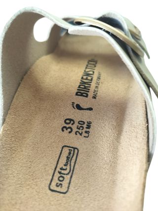 Birkenstock Arizona Big Buckle Sandali 39 Beige