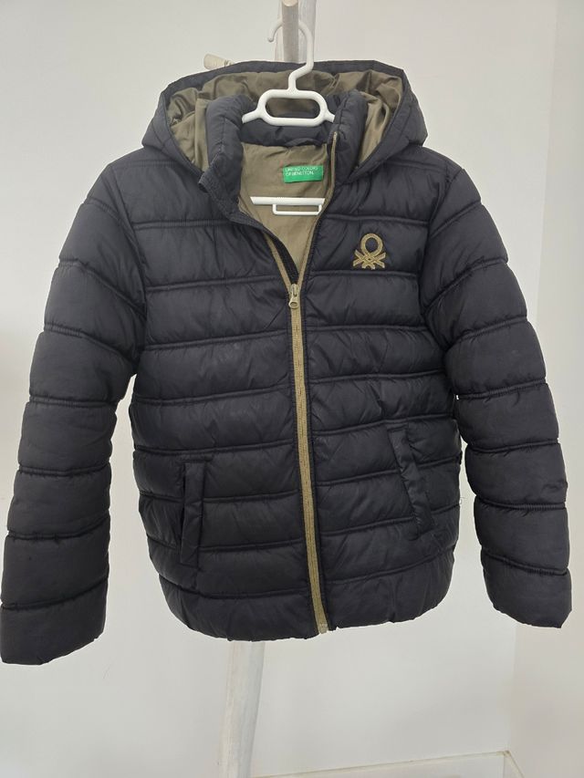 Chaqueta niño United Colors of Benetton negra
