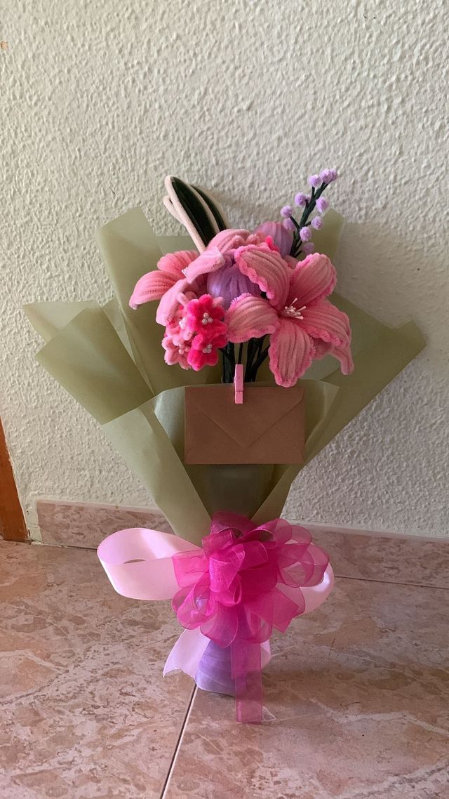 PEDIDOS POR ENCARGO DE RAMOS DE LIMPIAPIPAS CASERO