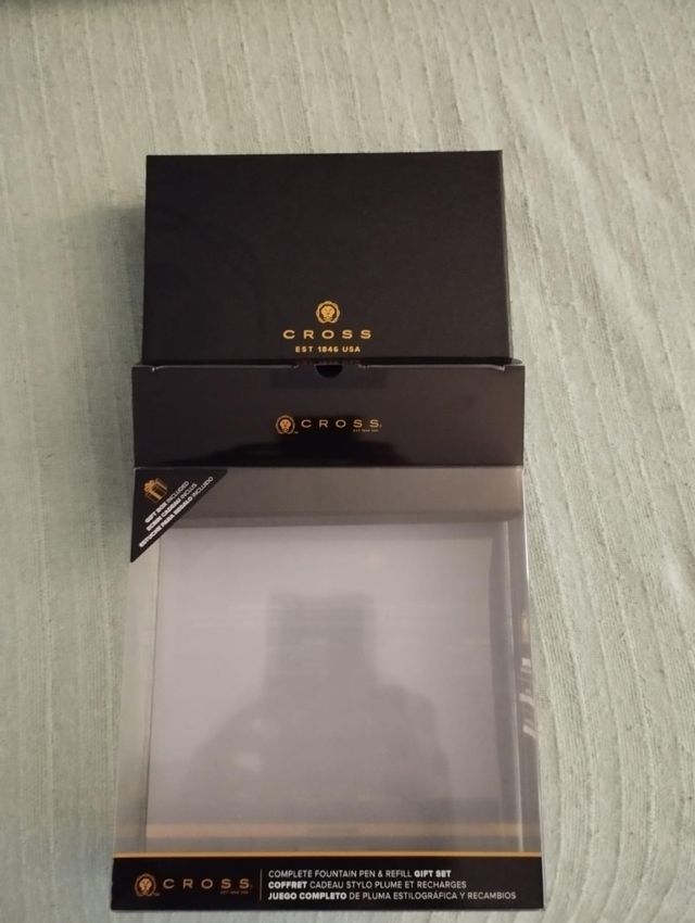Pluma Estilográfica Cross Bailey Negra. Nueva