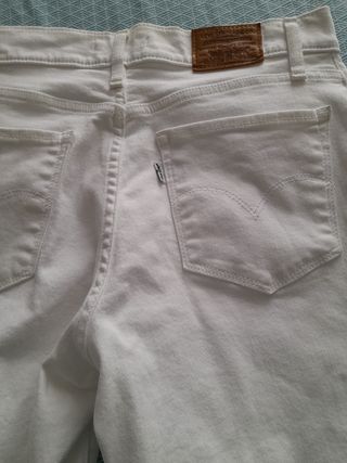 Pantalón Levis Blanco Talla 29