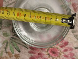 Set 4 piattini Nespresso in vetro