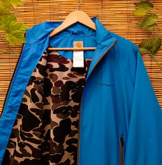 Chaqueta Cortavientos Carhartt Vintage Azul