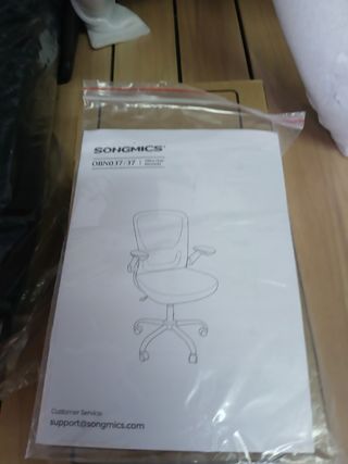 SONGMICS Silla de Oficina, Silla de Escritorio