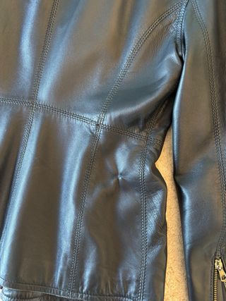 Giacca Pelle Moschino Vintage Anni 90