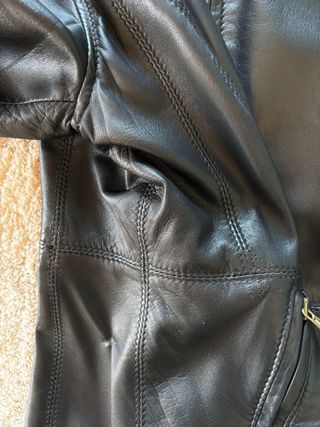 Giacca Pelle Moschino Vintage Anni 90