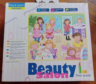 LOTE DE 2 PUZZLES: BEAUTY SALON Y MAGIC PUZZLE 