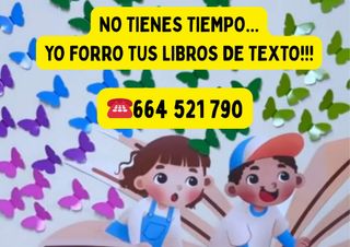 Forro tus libros de texto