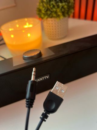 Altavoz HEANTTV Negro de barra Compacto