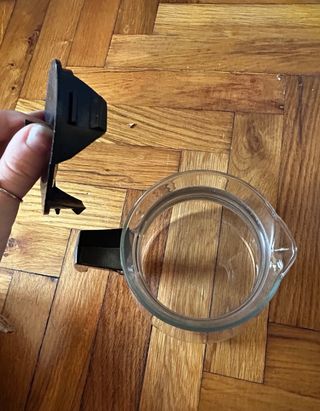 Caraffa bricco teiera in vetro