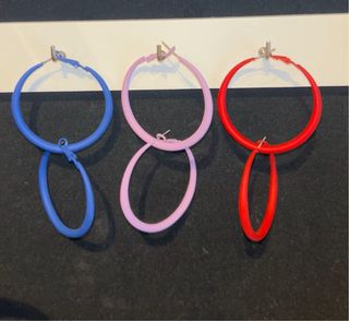 Set 3 Aro Pendientes