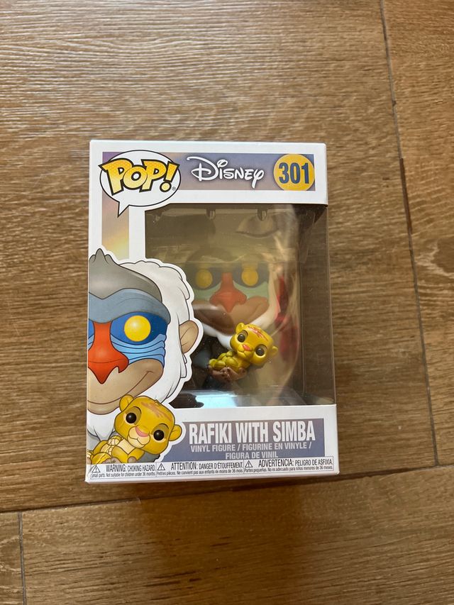 Funko Pop Rafiki con Simba 301 Disney