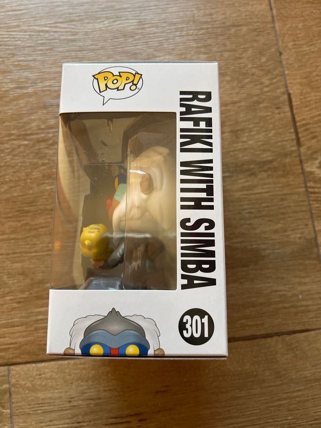 Funko Pop Rafiki con Simba 301 Disney