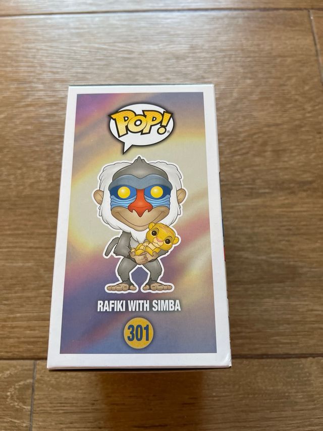 Funko Pop Rafiki con Simba 301 Disney