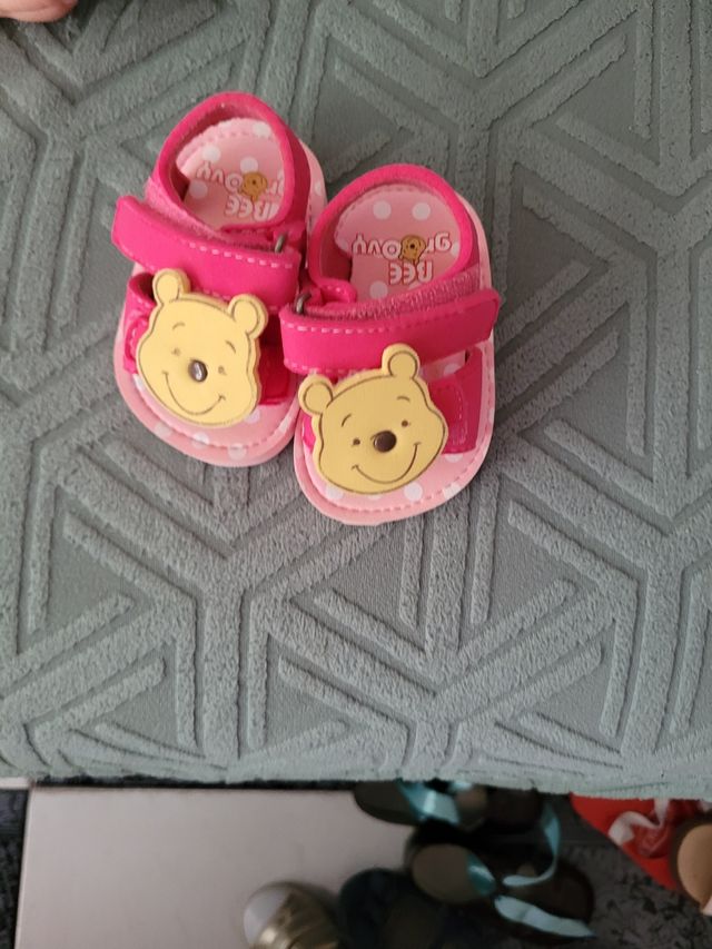 Lote Sandalias para bebé niña talla 15/16