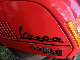 Vespa 125 XL Elestrar Roja
