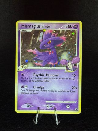 Carta Pokémon Mismagius SP LV.26