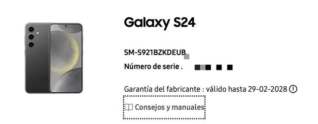 Samsung S24 128GB Como Nuevo