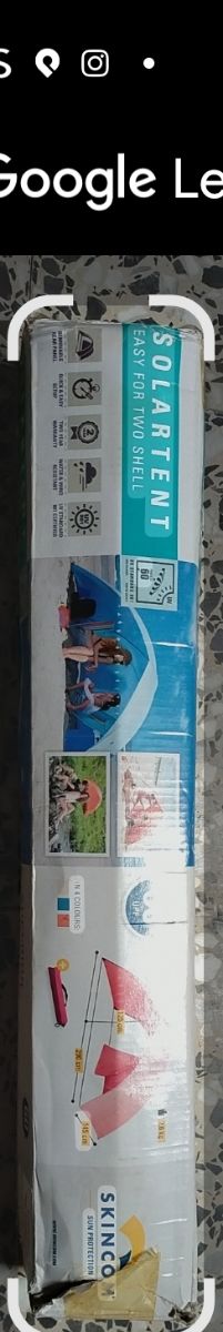 Tienda de campaña solar Skinco