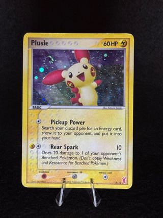 Pokemon Plusle Carta Holo