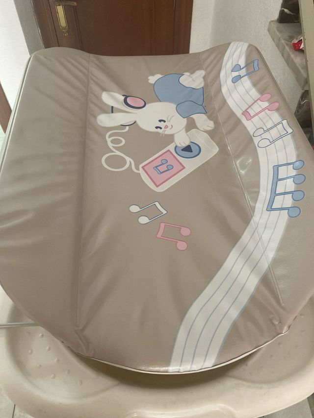 Bañera cambiador para bebé