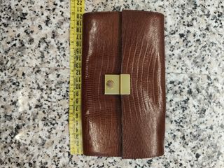 Portafoglio in vera pelle di pitone