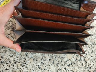 Portafoglio in vera pelle di pitone