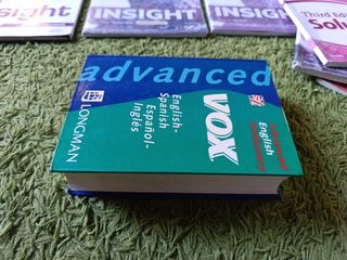 Advanced English dictionary: English-Spanish, e...