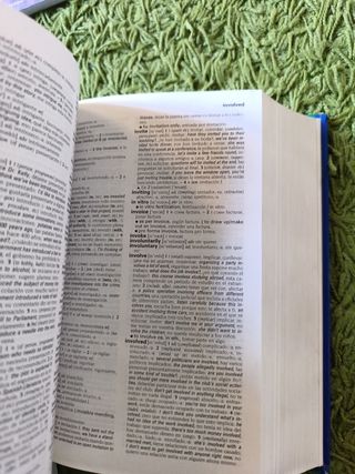 Advanced English dictionary: English-Spanish, e...