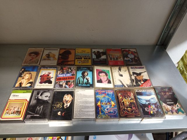 Cassette vintage: Blues, Compilation, Karaoke