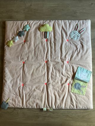 Alfombra de juego acolchada para bebé