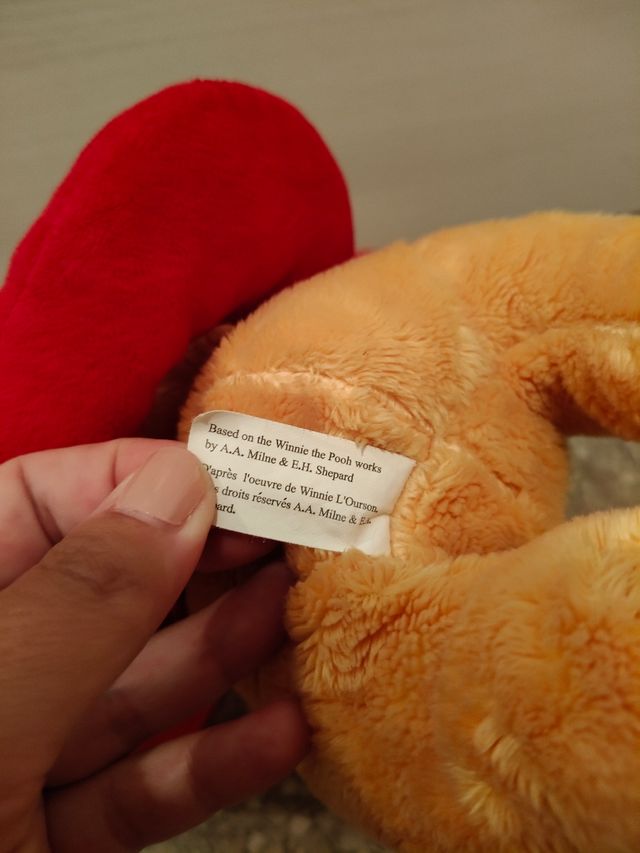 Peluche Winnie the Pooh Corazón Te Quiero