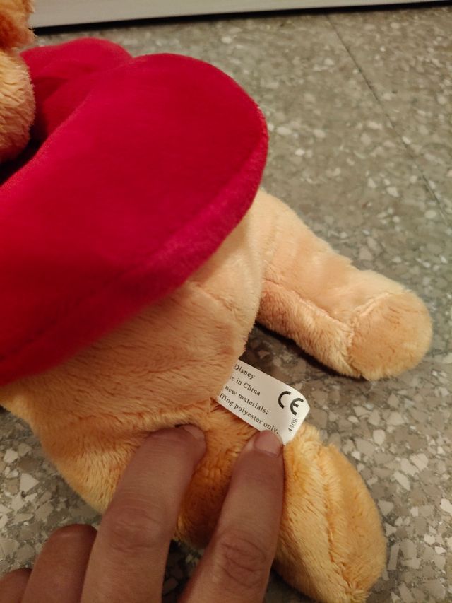 Peluche Winnie the Pooh Corazón Te Quiero
