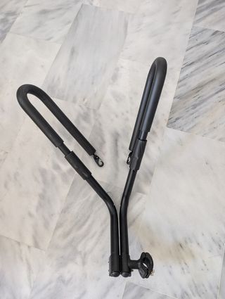 Porta tablas surf para bici
