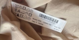 Falda beige Massimo Dutti