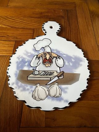 Tagliere cuoco ceramica