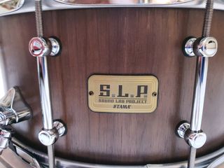 Tama SLP G-Walnut 14×6.5″ Matte Black Walnut LGW14
