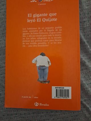El gigante que leyó El Quijote (Alta Mar) (Span...