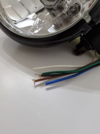 Faro Moto Harley Davidson Custom