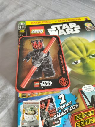 Revista LEGO Star Wars N°125 Darth Maul