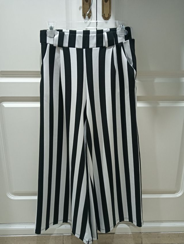Pantalón de rayas talla M